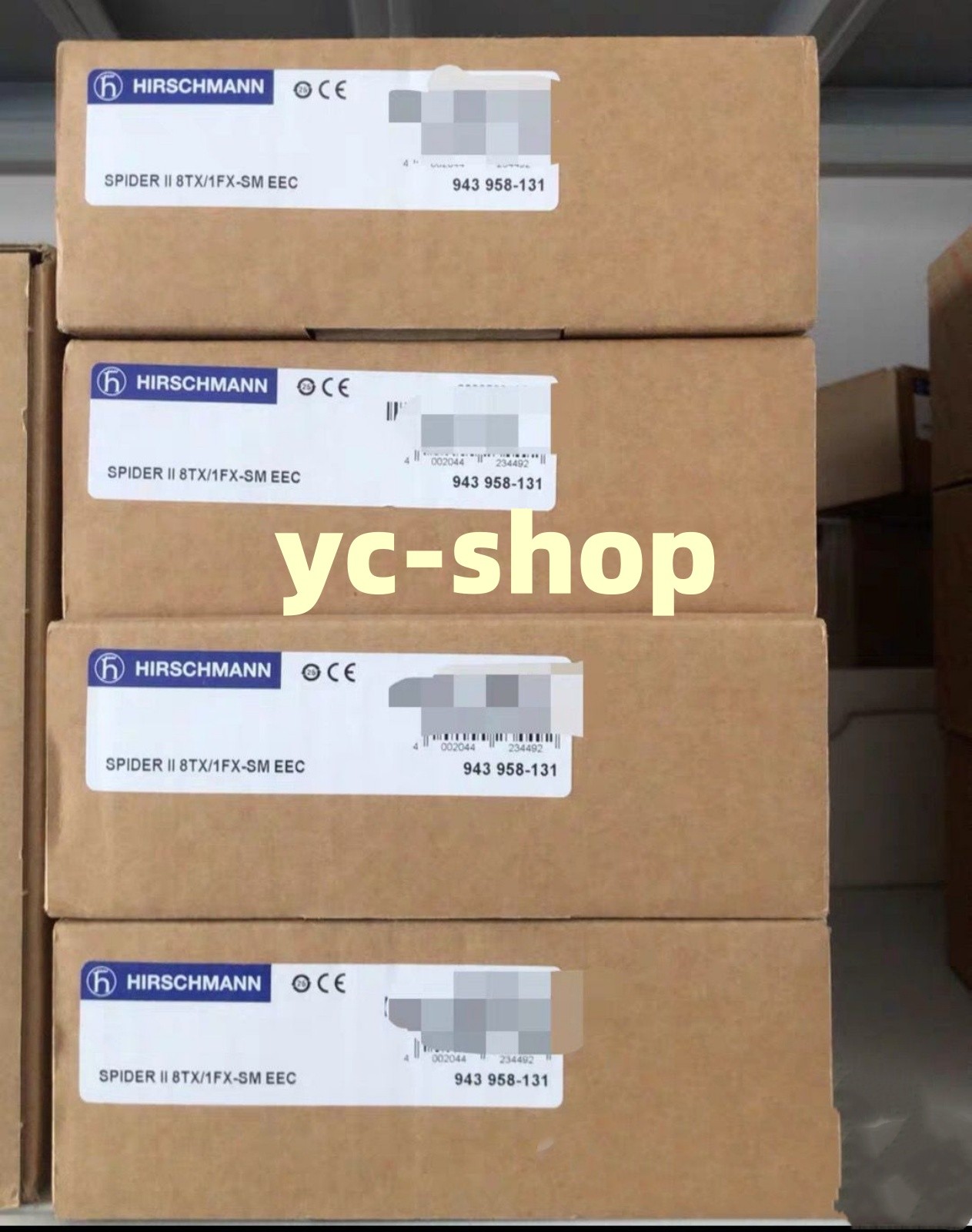 NEW HIRSCHMANN SPIDER II 8TX/1FX-SM EEC industrial switch Fast shipping via