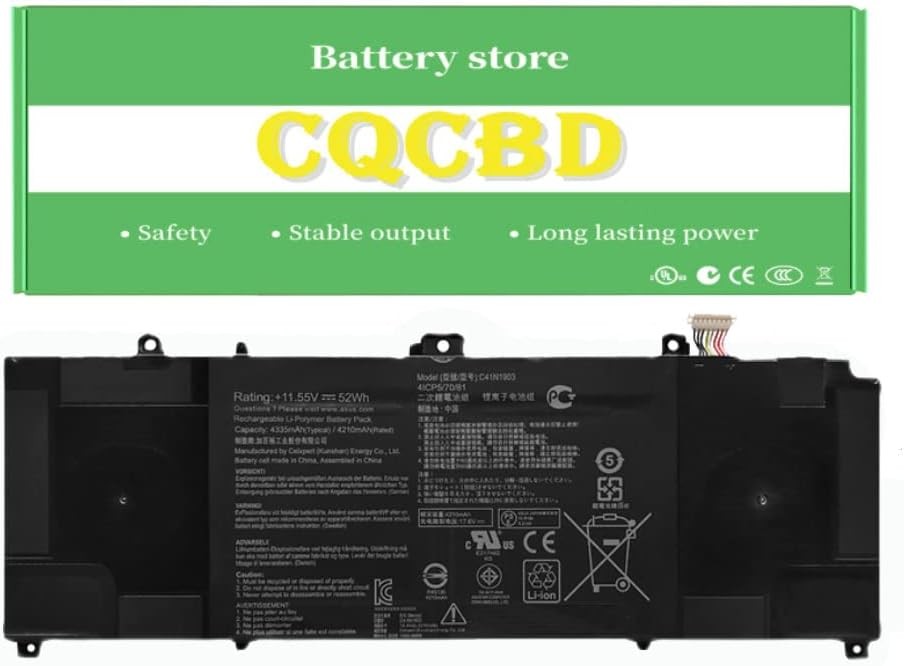 C41N1903 Battery for ASUS ExpertBook B9 B9450FA B9400CEA B9400CEA Series
