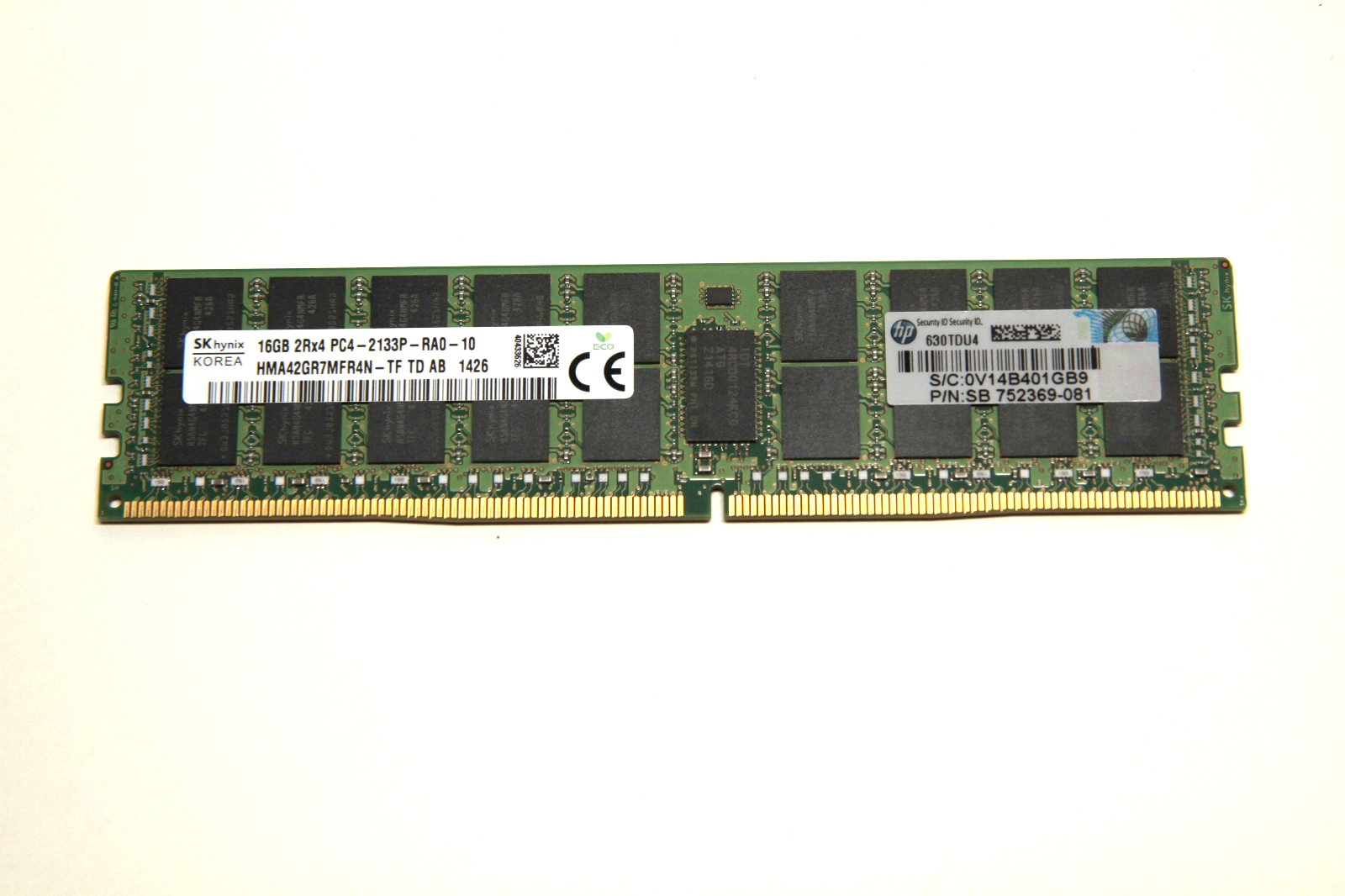 SK Hynix/HPE HMA42GR7MFR4N-TF 16GB DDR4 2133P 2Rx4 PC4 DIMM RAM