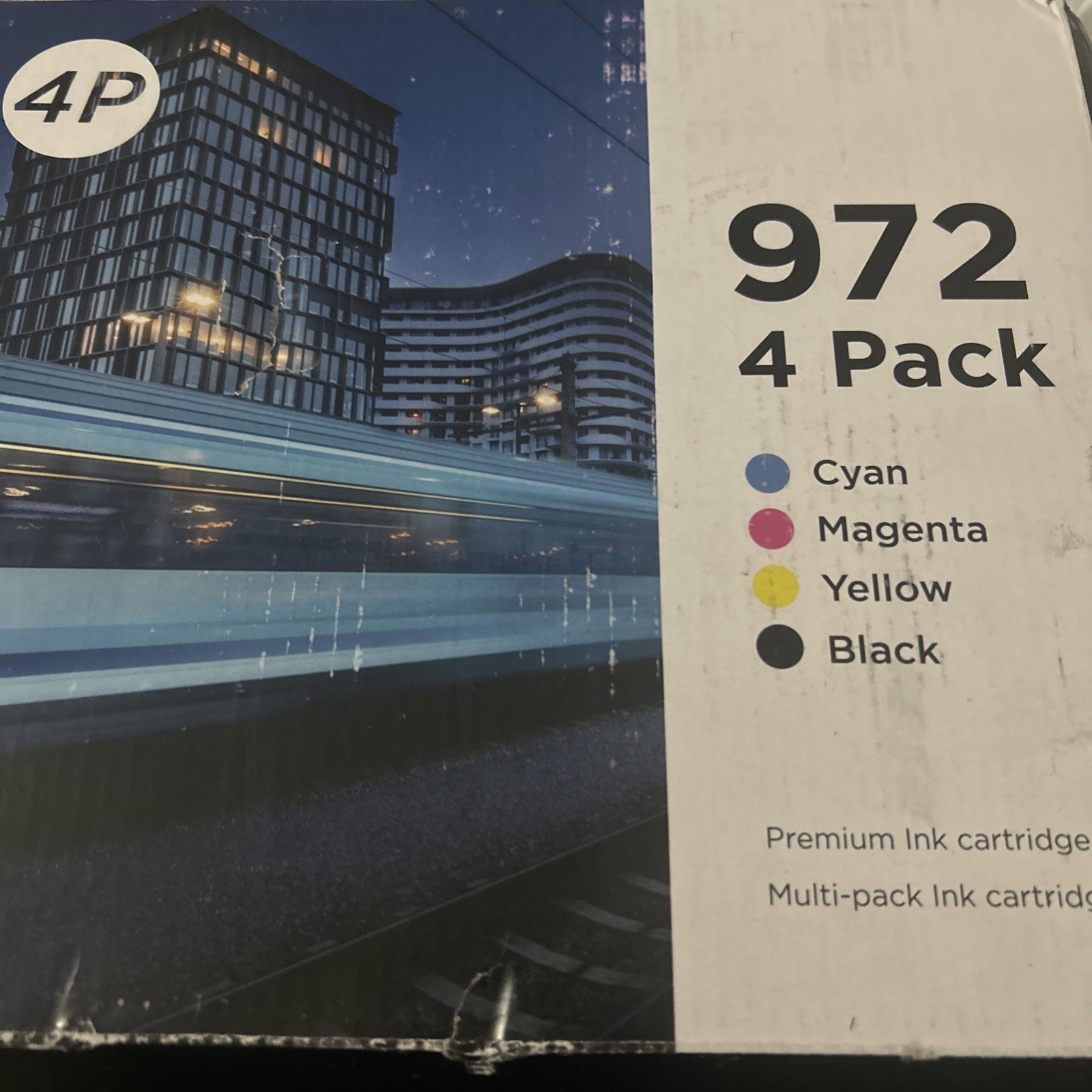 972X Ink Cartridges Compatible with HP-972 X 972X High Yield 10000 OpenBox