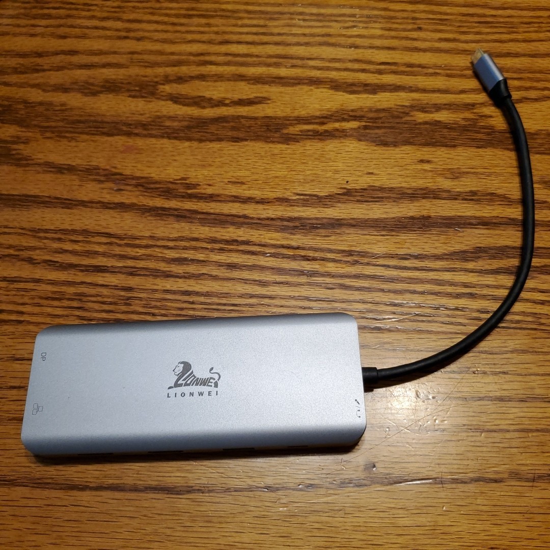 Lionwei 13-in-1 USB-C Hub Multi-Function USB-C Adapter Model: LIUC0219 