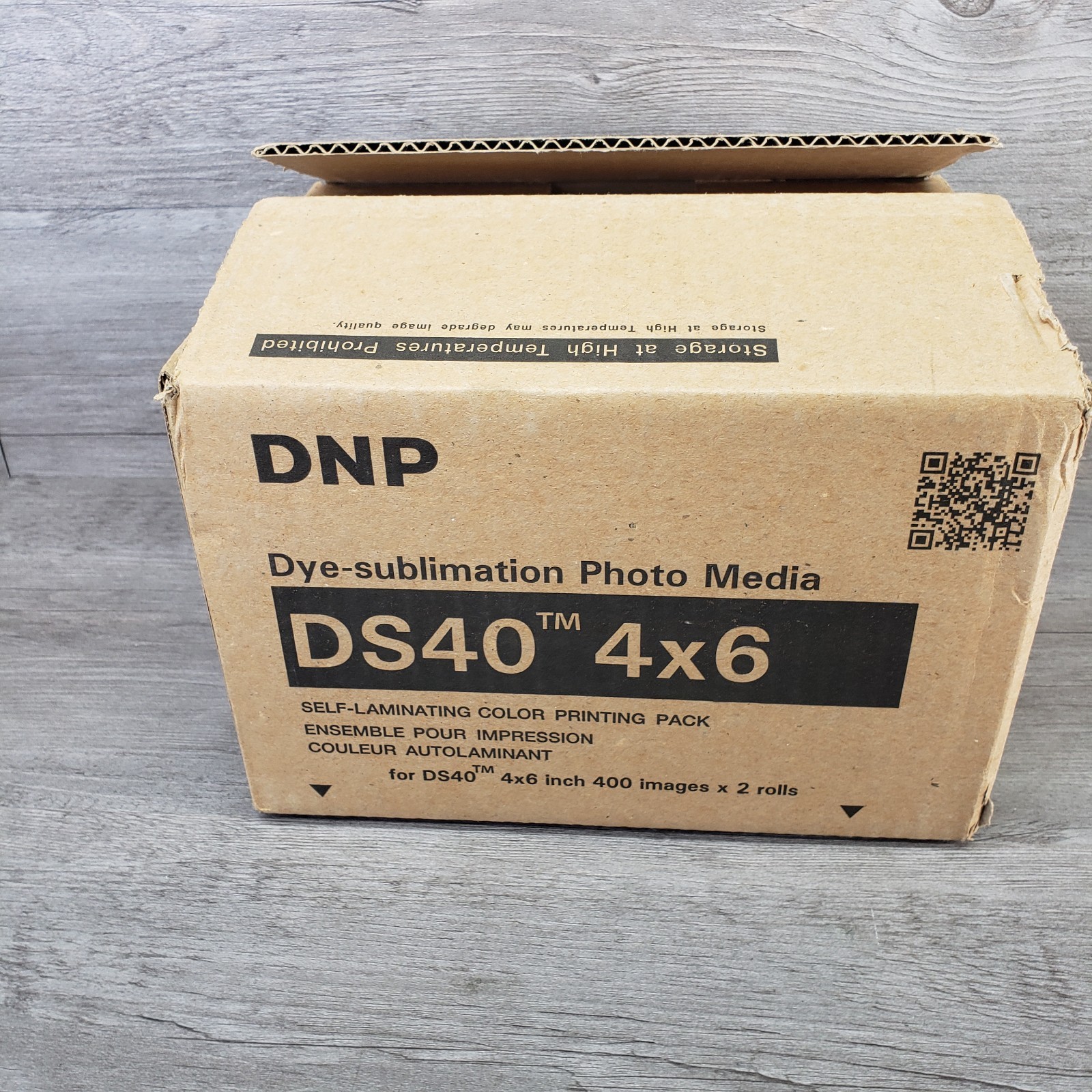 DNP DS40 4x6 Media Kit (2 Rolls Per Box) 400 Prints Per Roll *Quick Shipping