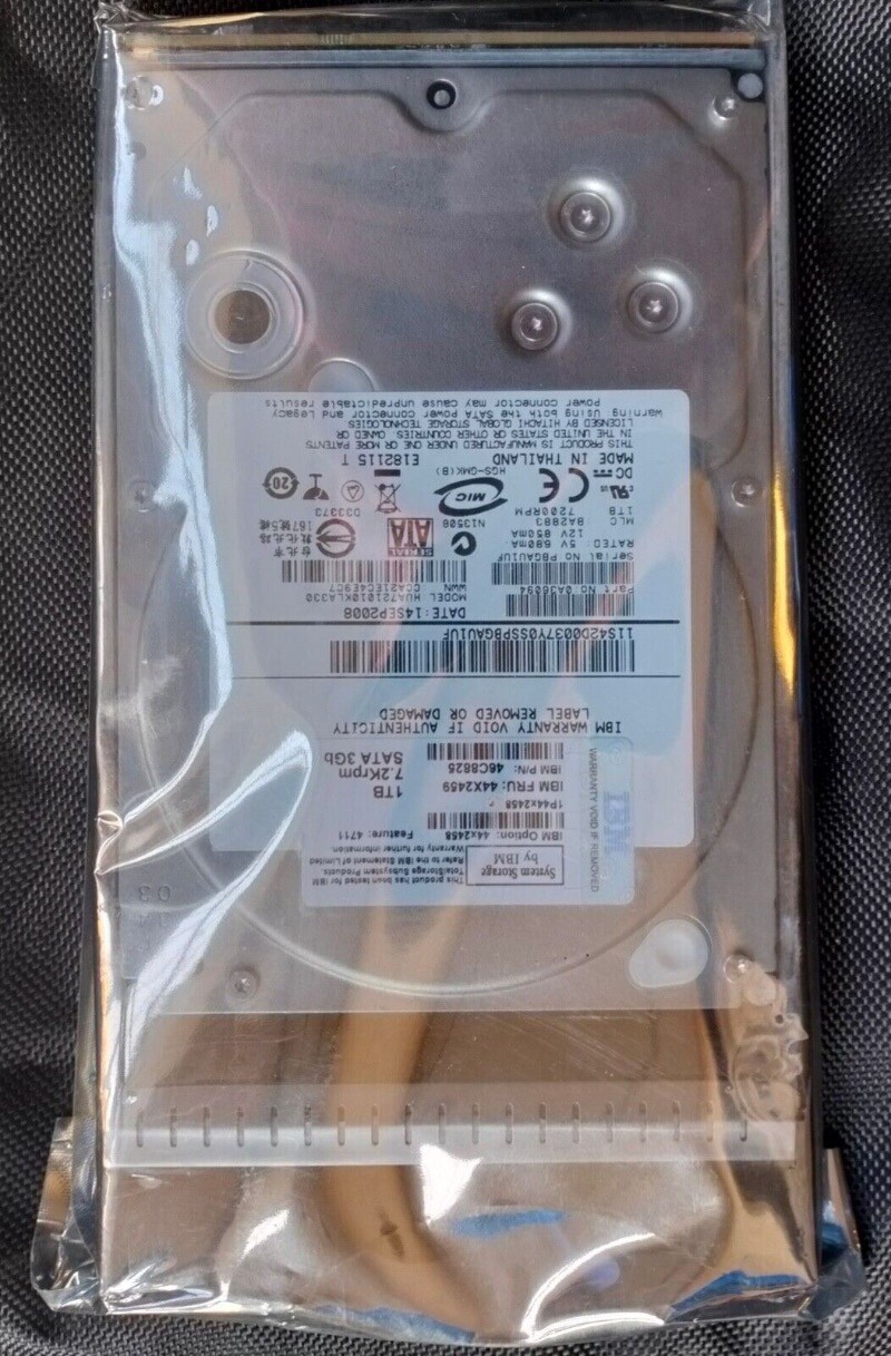 44X2458 44X2459 FOR IBM 1TB 7.2K SATA E-DDM HDD
