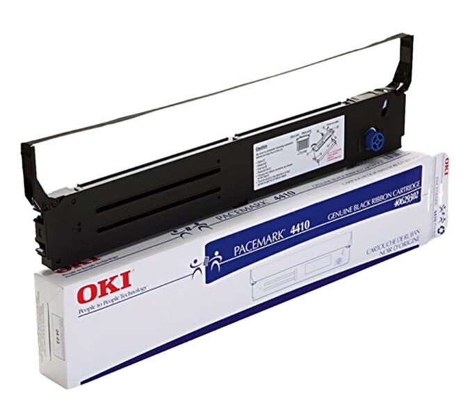 Genuine Oki Ribbon Black Cartridge 40629302 For Pacemark 4410 - 