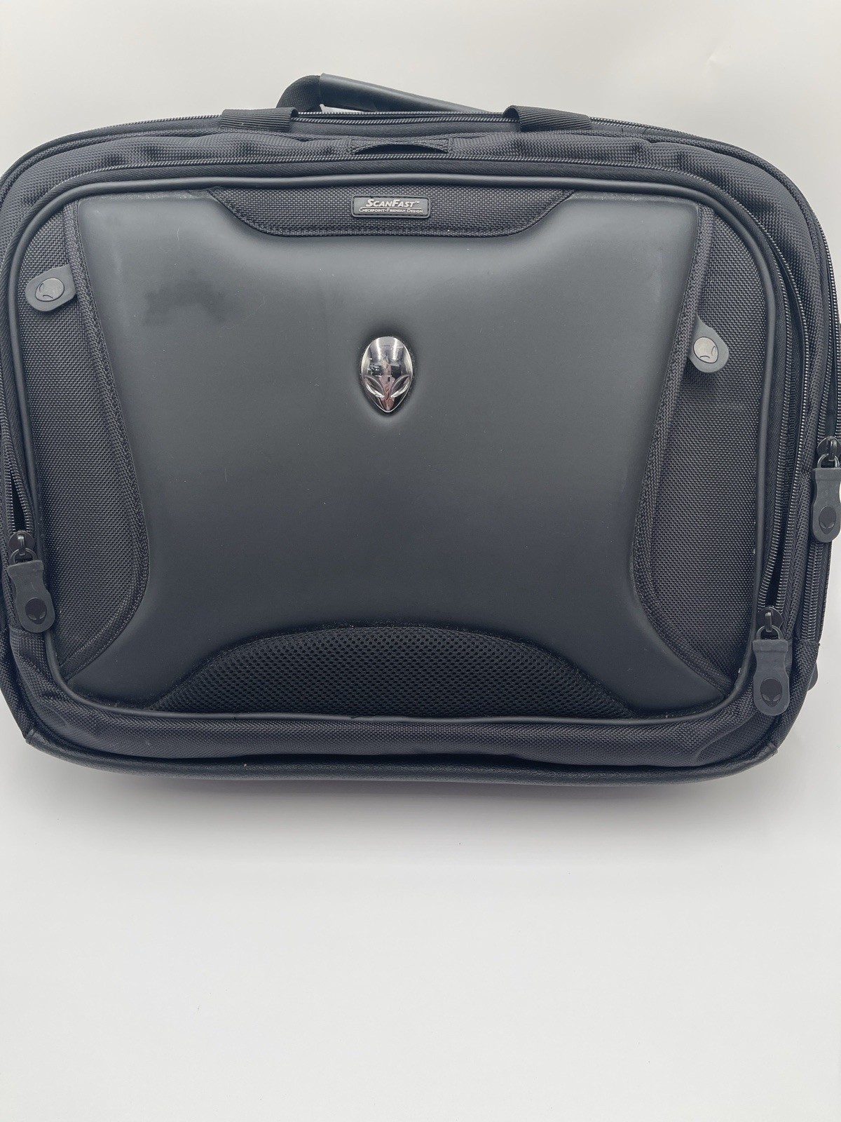 Vintage Alienware Odyssey Messenger Laptop Bag 17” Padded Heavy Duty 2000s