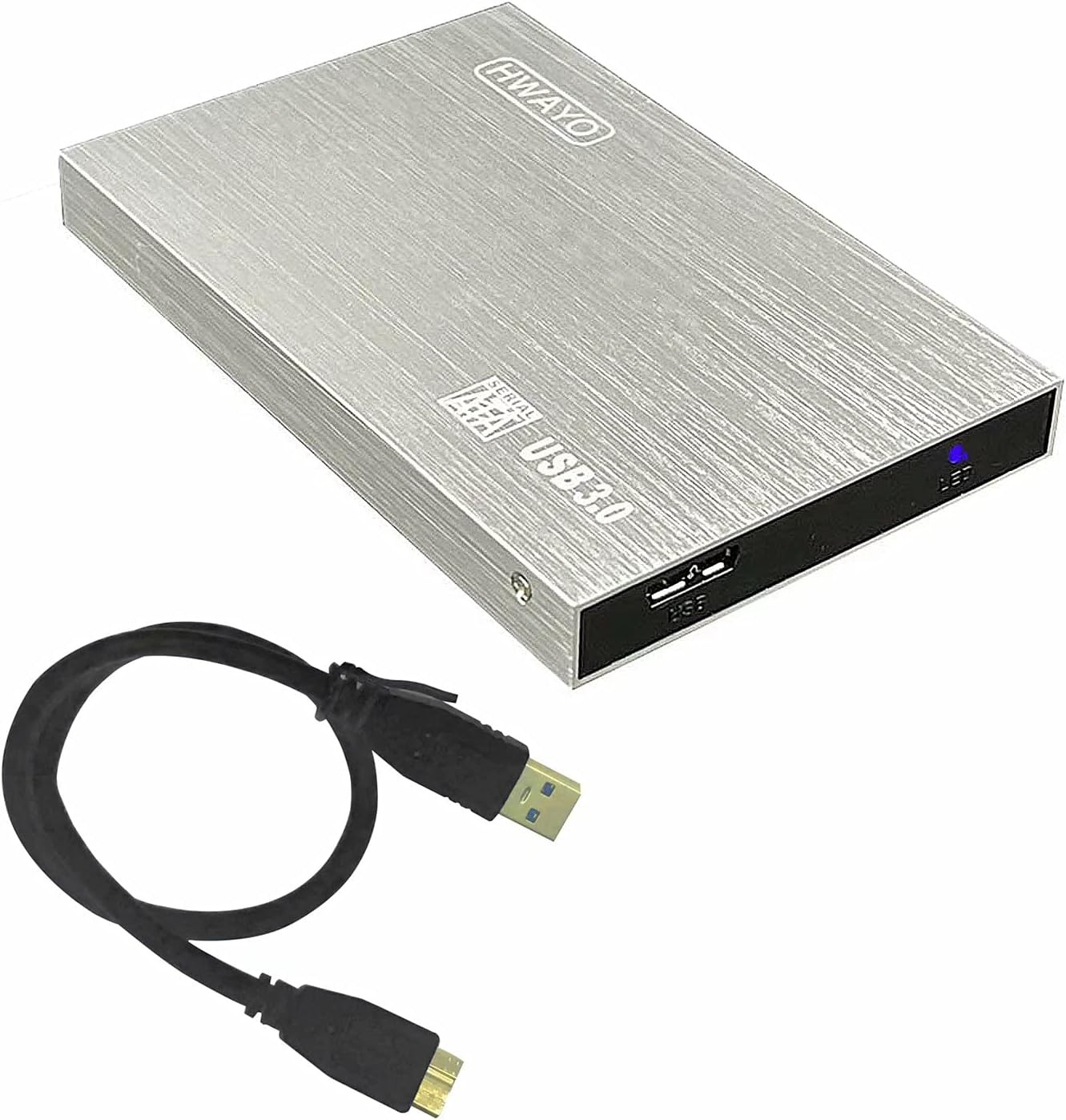 2.5'' HDD 250GB Ultra Slim Portable External Hard Drive USB3.0 Storage