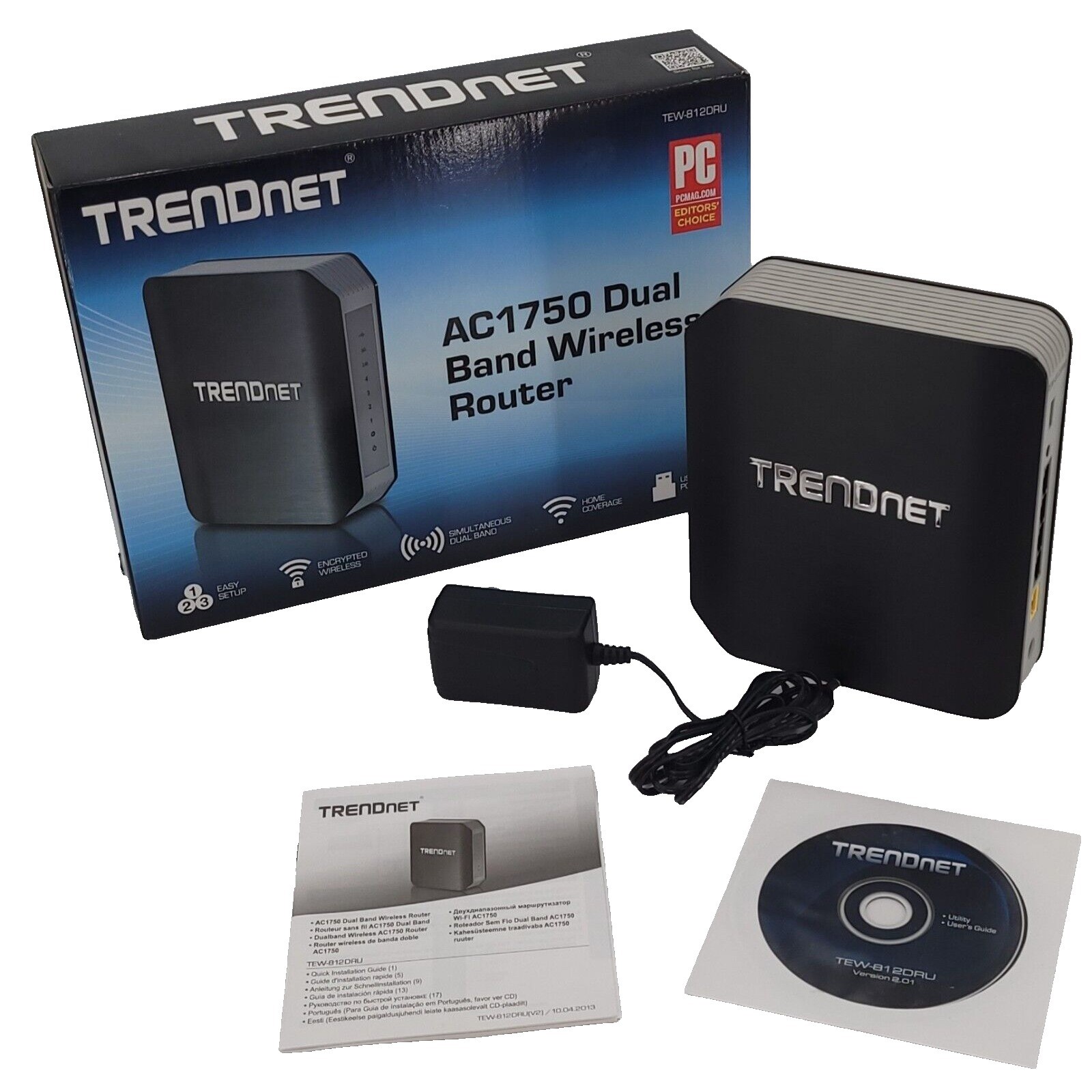 Trendnet TEW-812DRU/A AC1750 Dual Band Wireless Router
