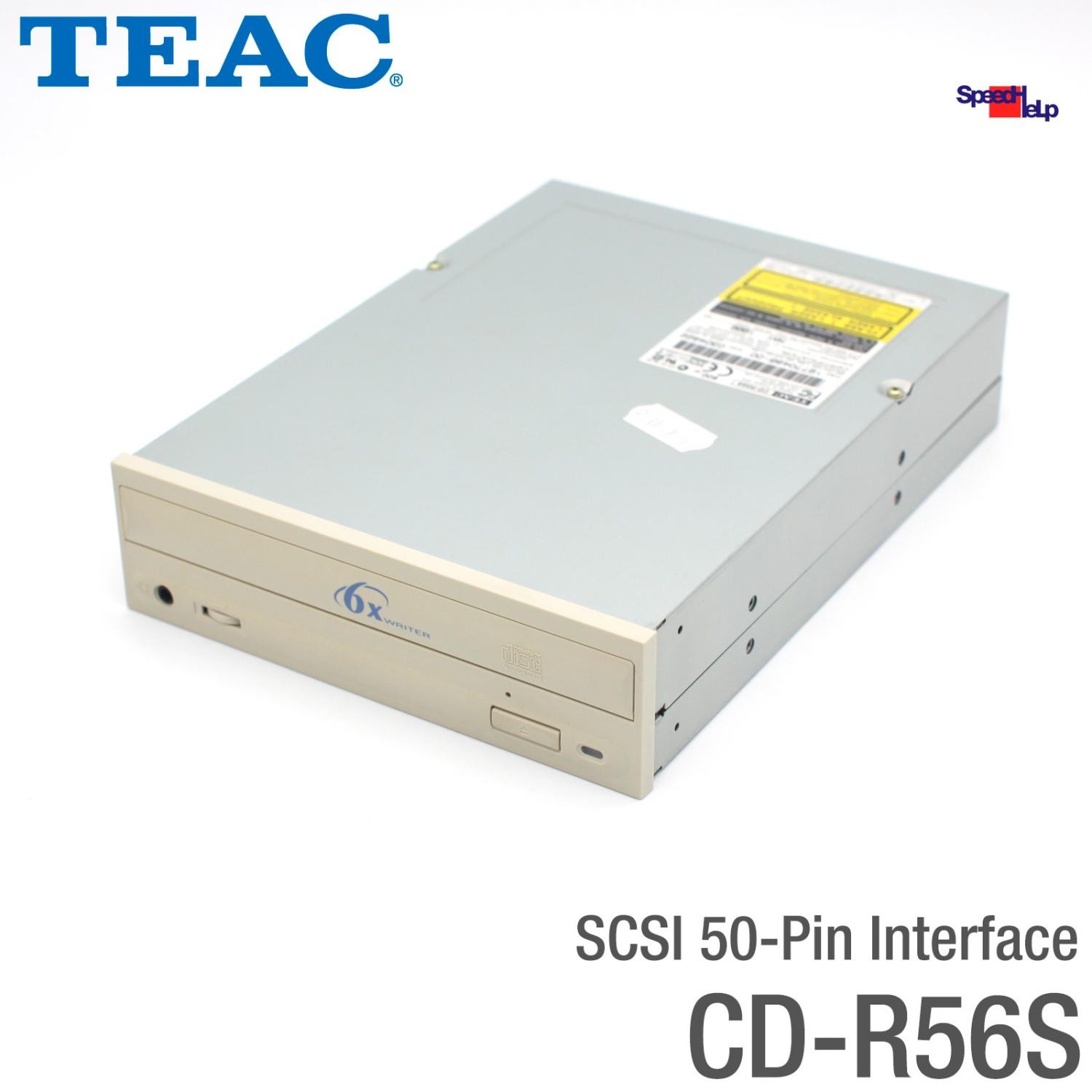 Best Teac CD-R56S CD-RW Burner Recorder Drive SCSI 50-Pin 24x/6x OK