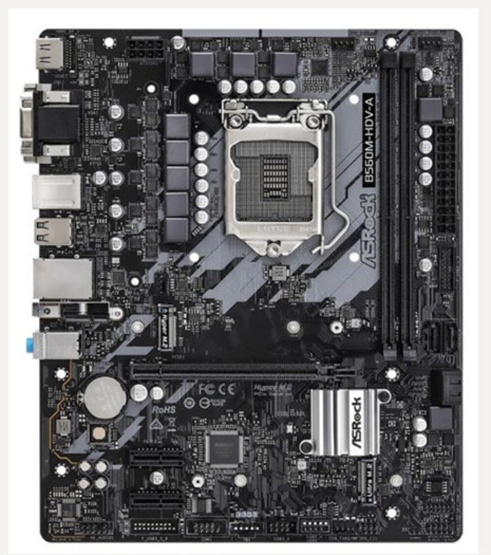 For ASRock B560M-HDV B560M-HDV-A Desktop B560 Motherboard i7/i5/i3 LGA 1200