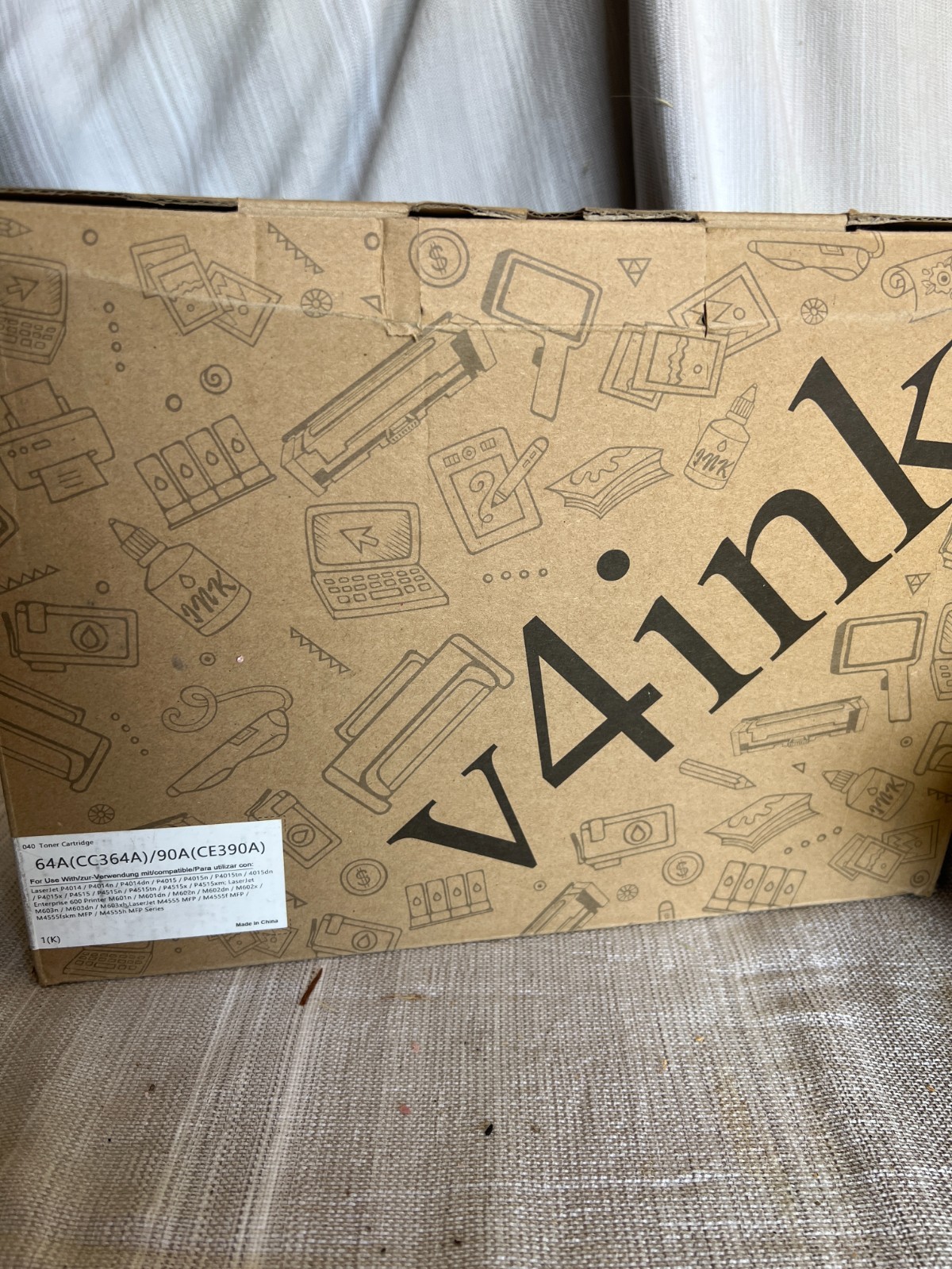 v4ink 64A 90A Compatible Toner Cartridge High Yield Black CC364A CE390A New