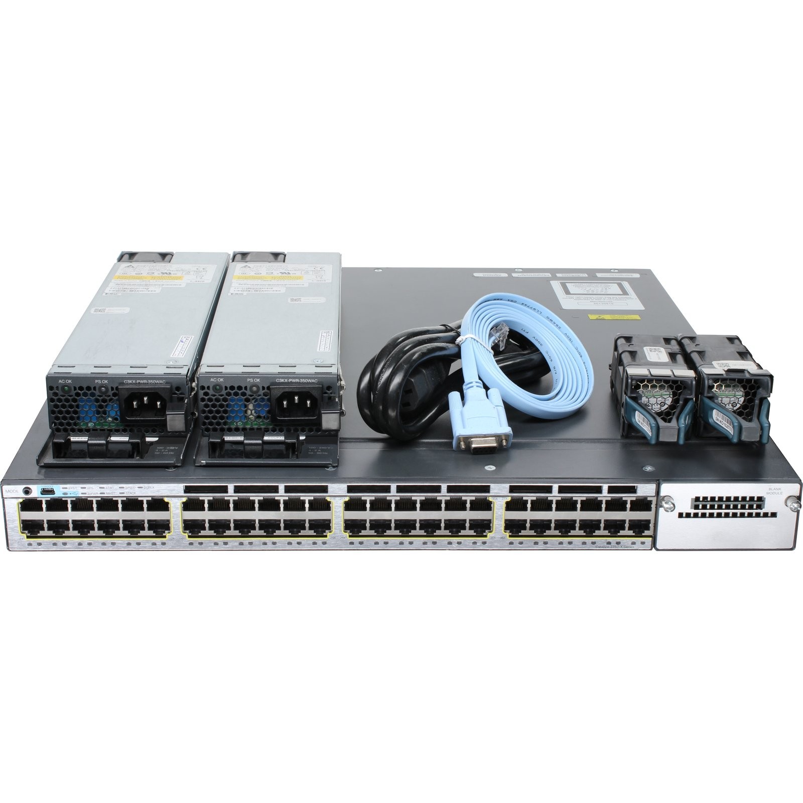 Cisco Catalyst WS-C3750X-48T-S 48P 1GbE Switch