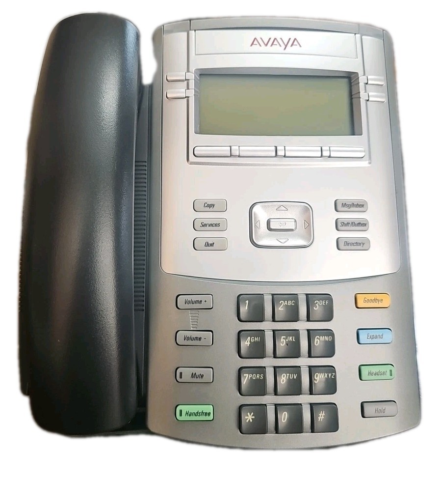 AVAYA 1120E IP Phone VoIP Desk Phone PoE Office Handset PSU
