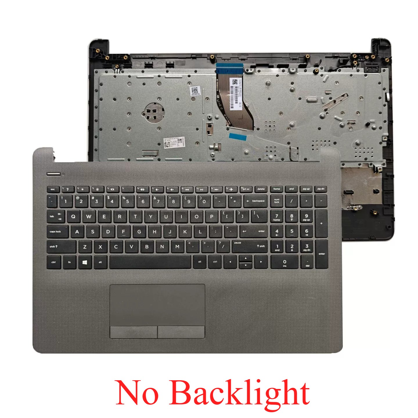 US Gray Keyboard For HP 15-BS 15-BW 15-RA RB 250 255 G6 TPN-C129 C130 929906-001