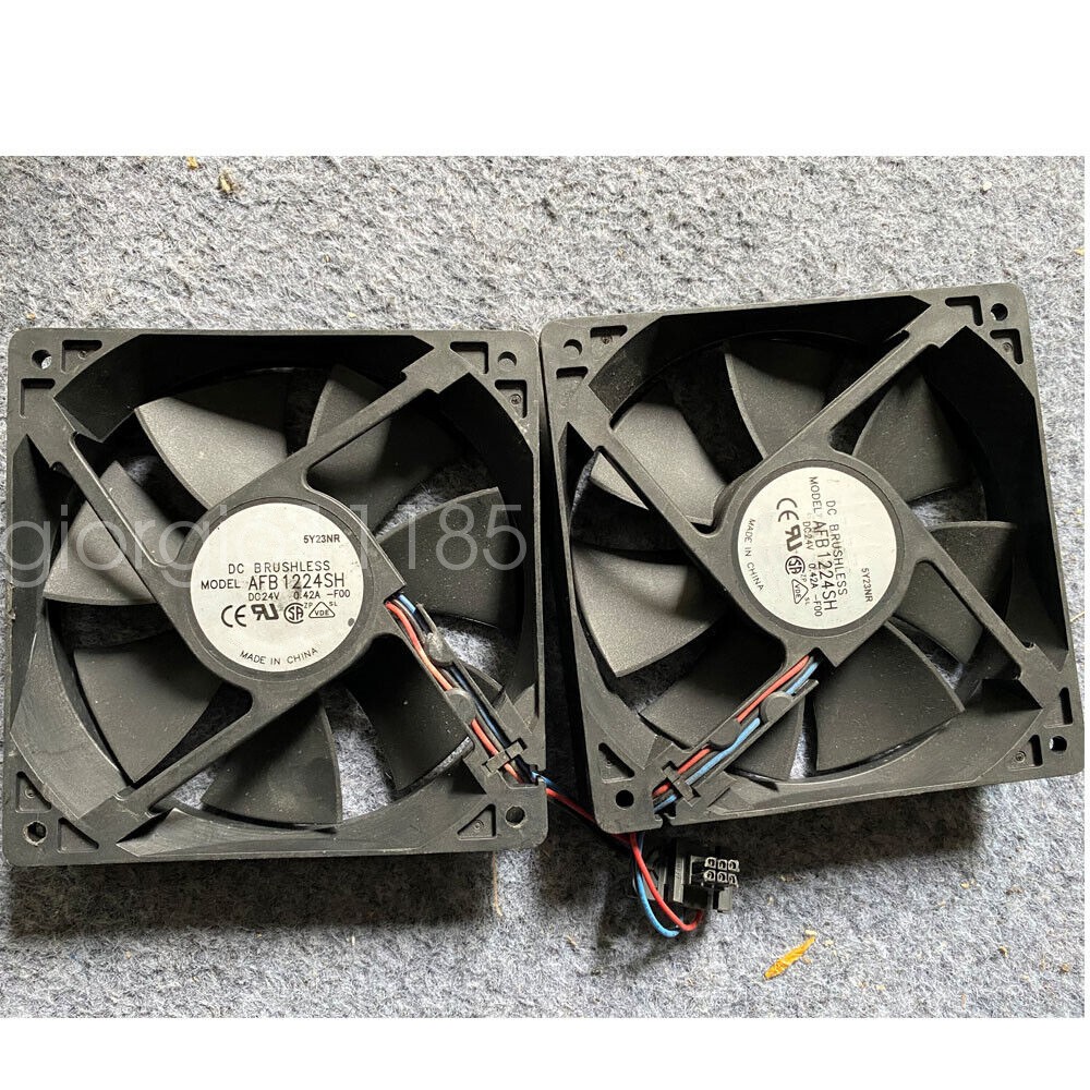Delta Electronics AFB1224SH 5H72 DC 24V 0.42A 120x120x25mm Server Cooling Fan