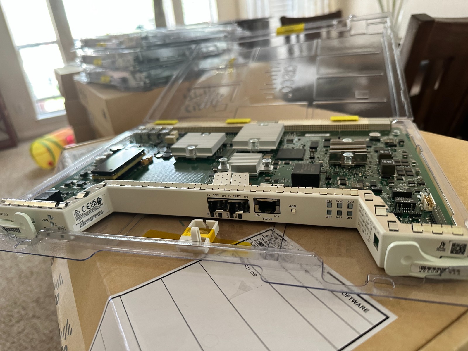 Cisco NCS2K-TNCS-2-K9 NCS 2000 Series Transport Node Controller New Open Box
