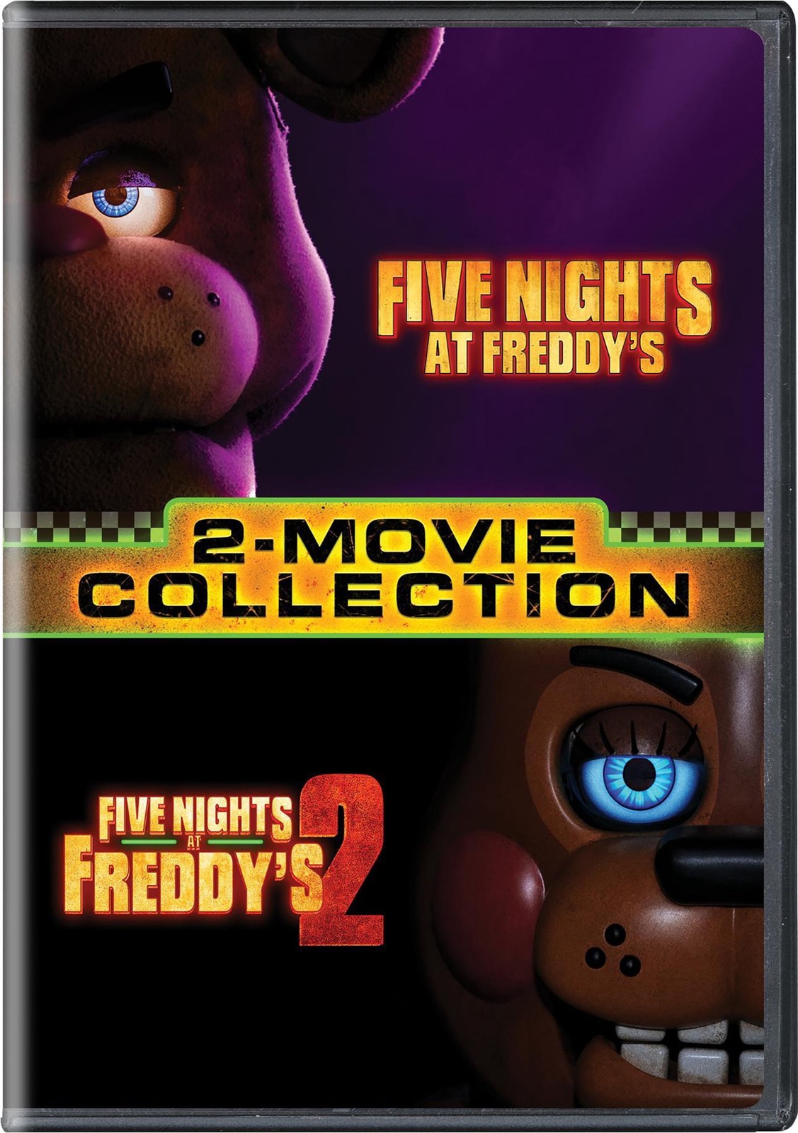 Universal Studios Five Nights at Freddy's 2-Movie Collection DVD, PG-13 Horror