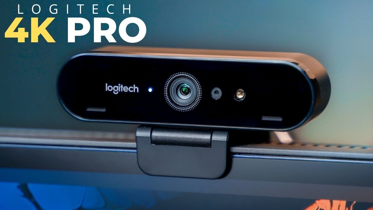 Logitech Pro 4K Webcam - Black, BNIB