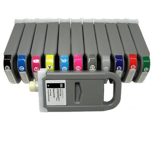 Full Set of 12 PFI-1700  Ink Tank Cartridge for Canon PFI Pro2000 4000 4100 6000