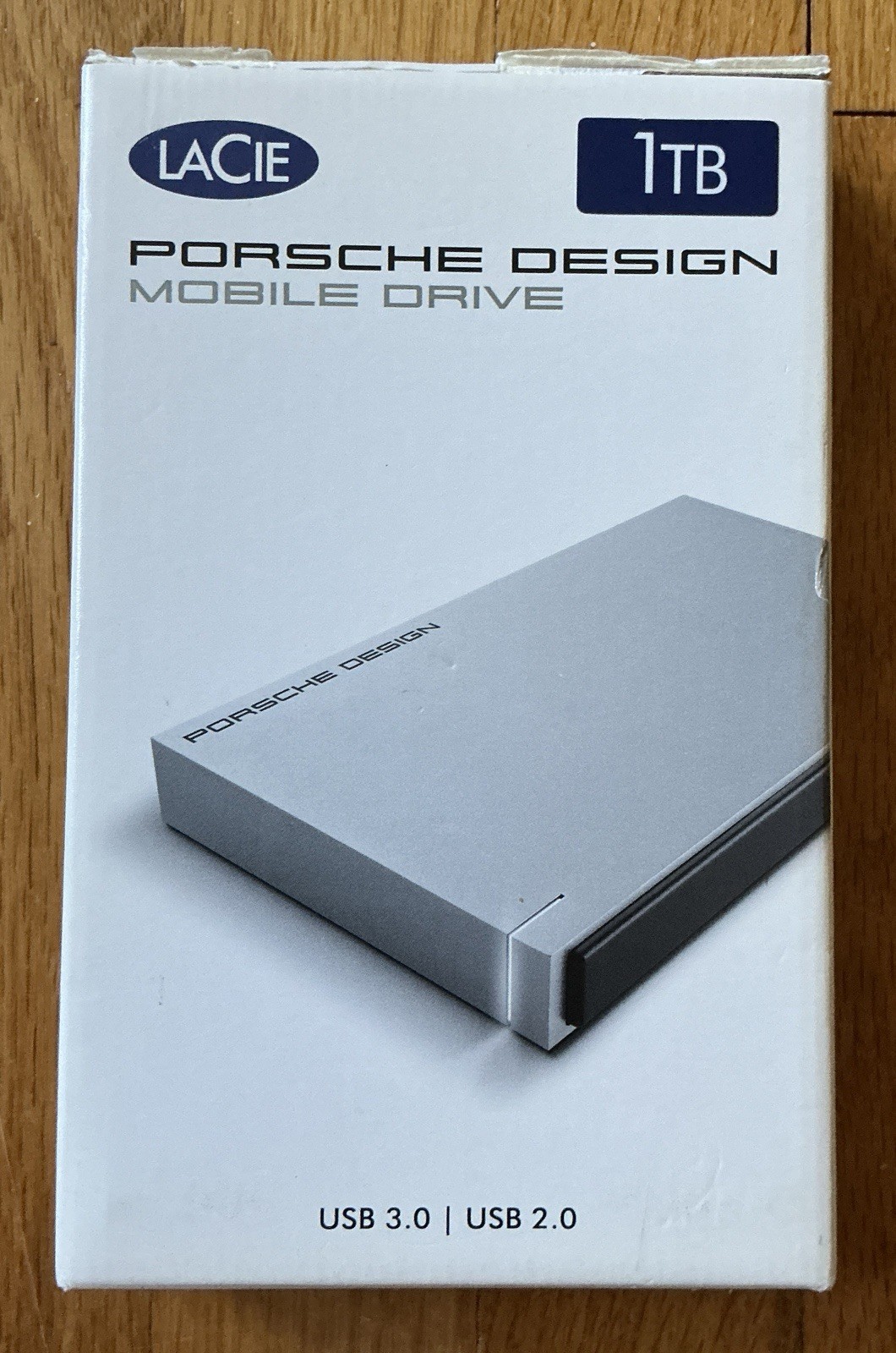 LaCie Porsche Design Mobile Drive 1 TB USB 3.0/2.0 External Hard Drive Windows