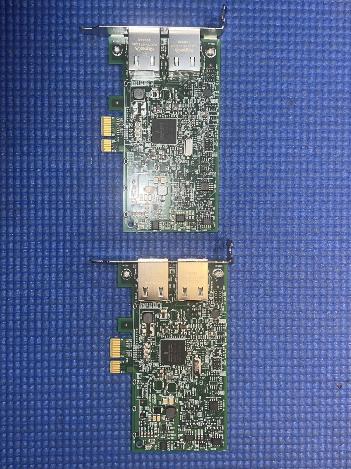 Lot of 2 Dell 557M9 Broadcom 5720 1Gb 2-Port Ethernet Network Adapter Card PCI-E