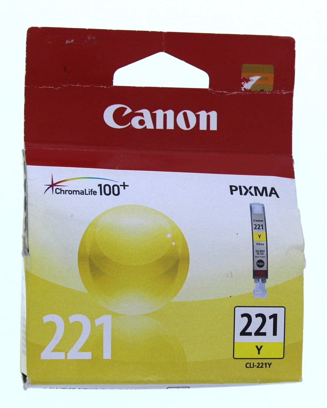 Canon Pixma Chromalife 100+ 221 Yellow(New Other)