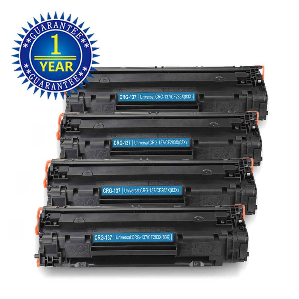 4PK CRG-137 Toner Cartridge for Canon 137 ImageClass MF212w MF227dw MF216n