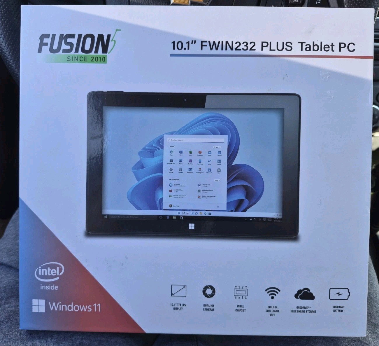 Fusion5 FWIN232 PLUS 10.1" Tablet Windows 11 8GB Ram 256GB New In Box