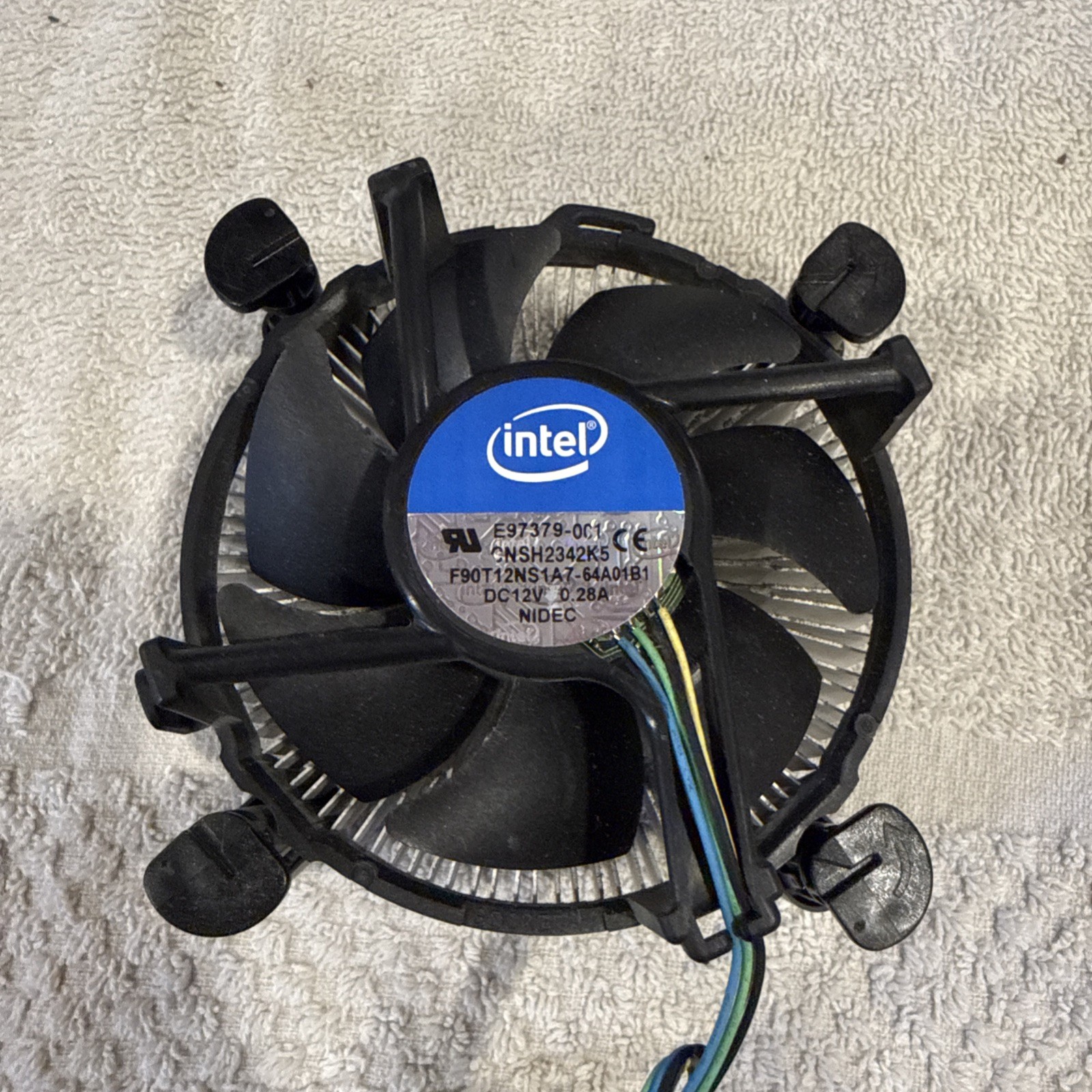 Used Intel Socket Heatsink Cooling Fan E97379-001 w/ Warranty & 