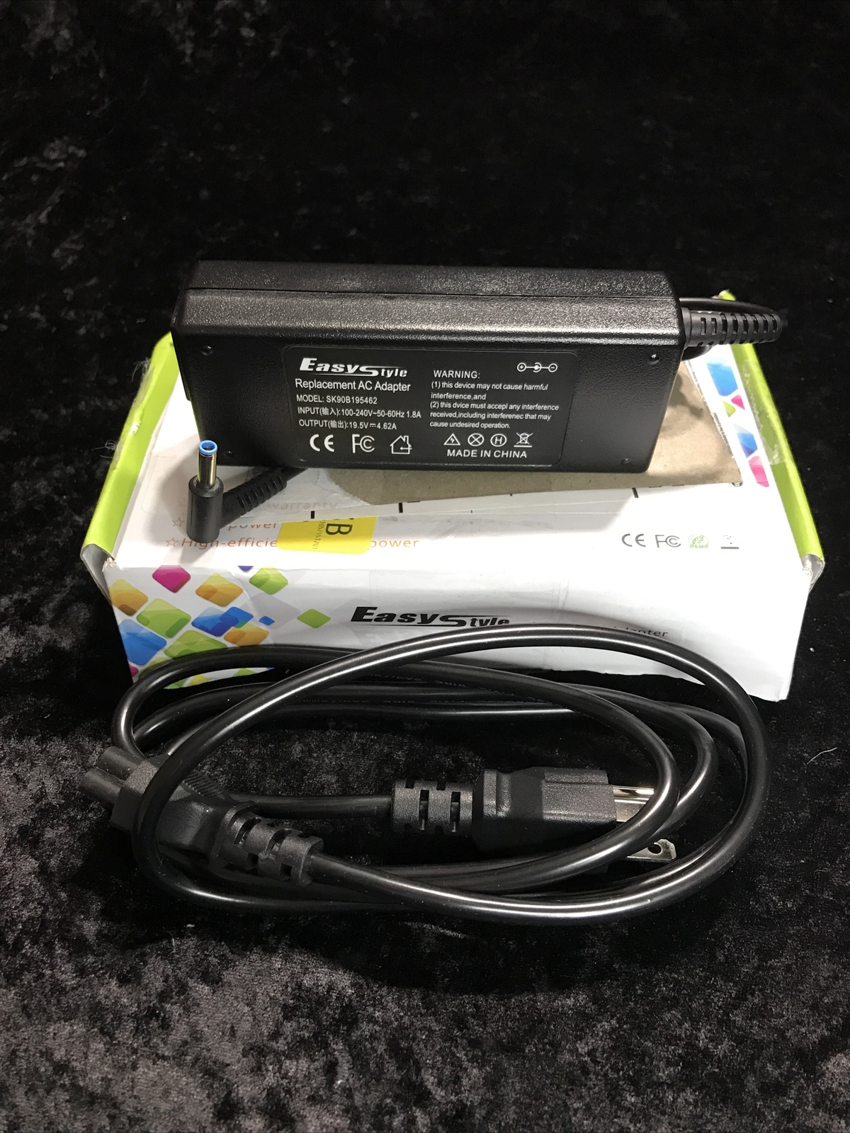 90W 19.5V 4.62A Charger 709986-003 753560-004 710413-001 Blue Tip