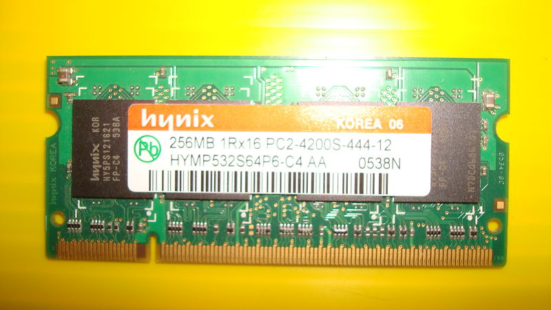 HYNIX HYMP532S64P6-C4 AA 256MB PC2-4200 403231-001