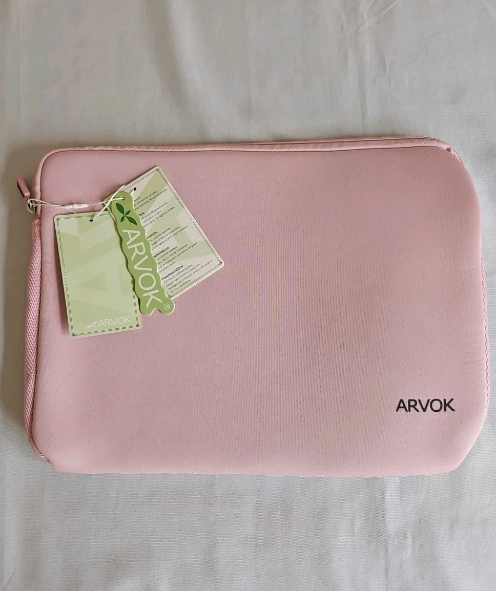 Arvok Pink 13 13.3-14in Laptop Sleeve Case for MacBook Pro/MacBook Air 13-14in 