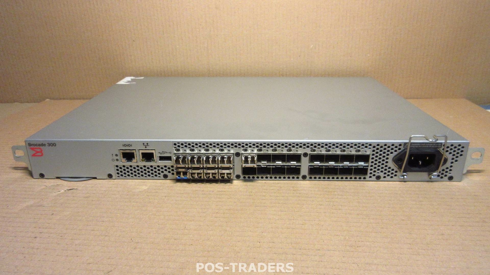 Brocade 300 NA-320-0008 300 24-Port 8Gb Fibre SAN Switch INCL 8x 8GB 1x 4GB SFPS