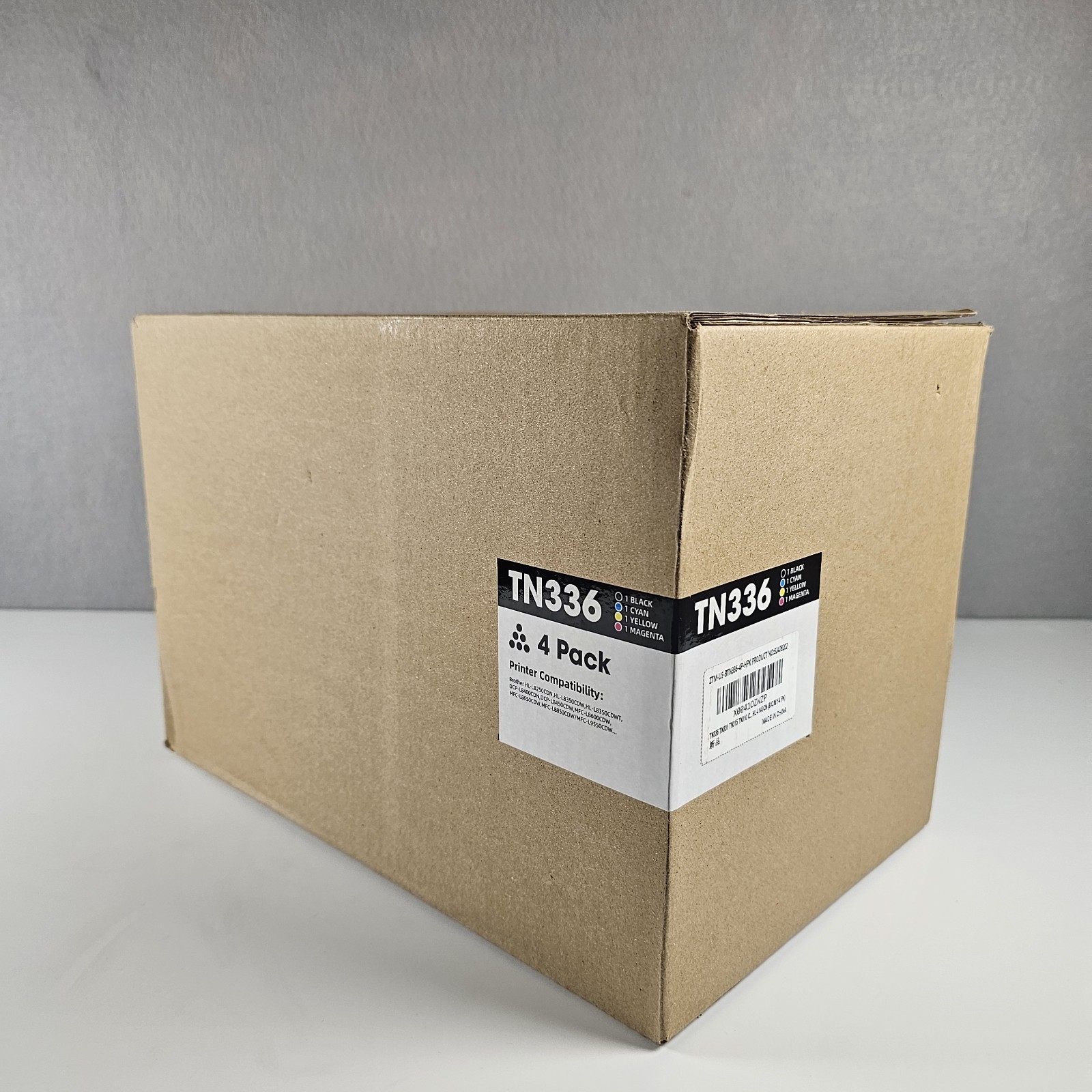 Timink TN336 Toner 4-Pack Compatible Brother TN331 TN315 TN310 BCMY Sealed