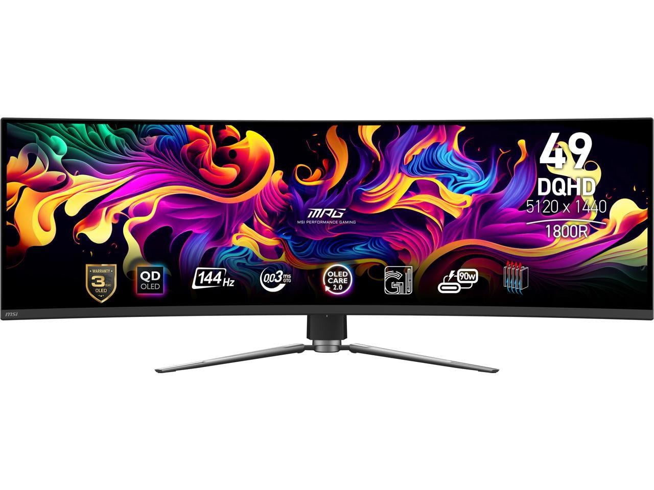 MSI MPG491CQPQDOLED 49" Curved Gaming OLED Monitor