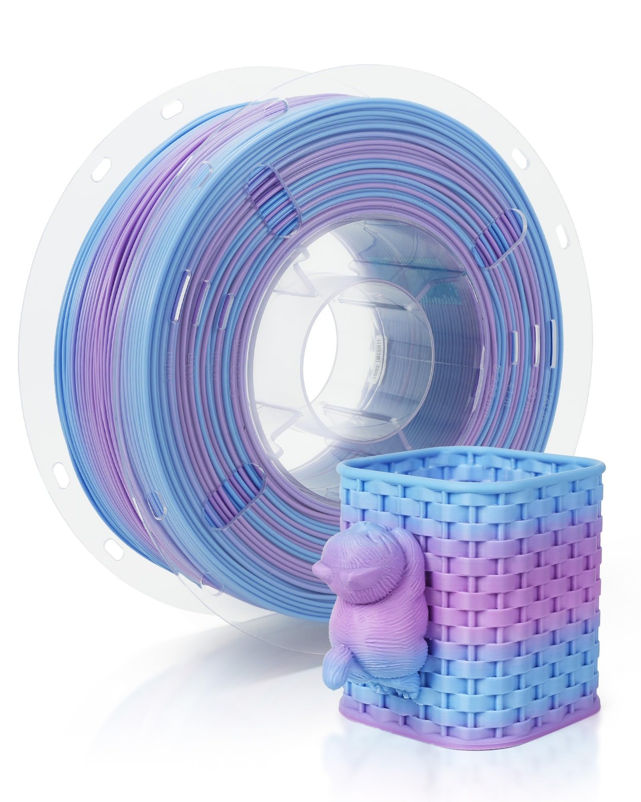 FilaBees Rapid PLA Filament 1.75mm Thistle Purple Ethereal Blue 1kg