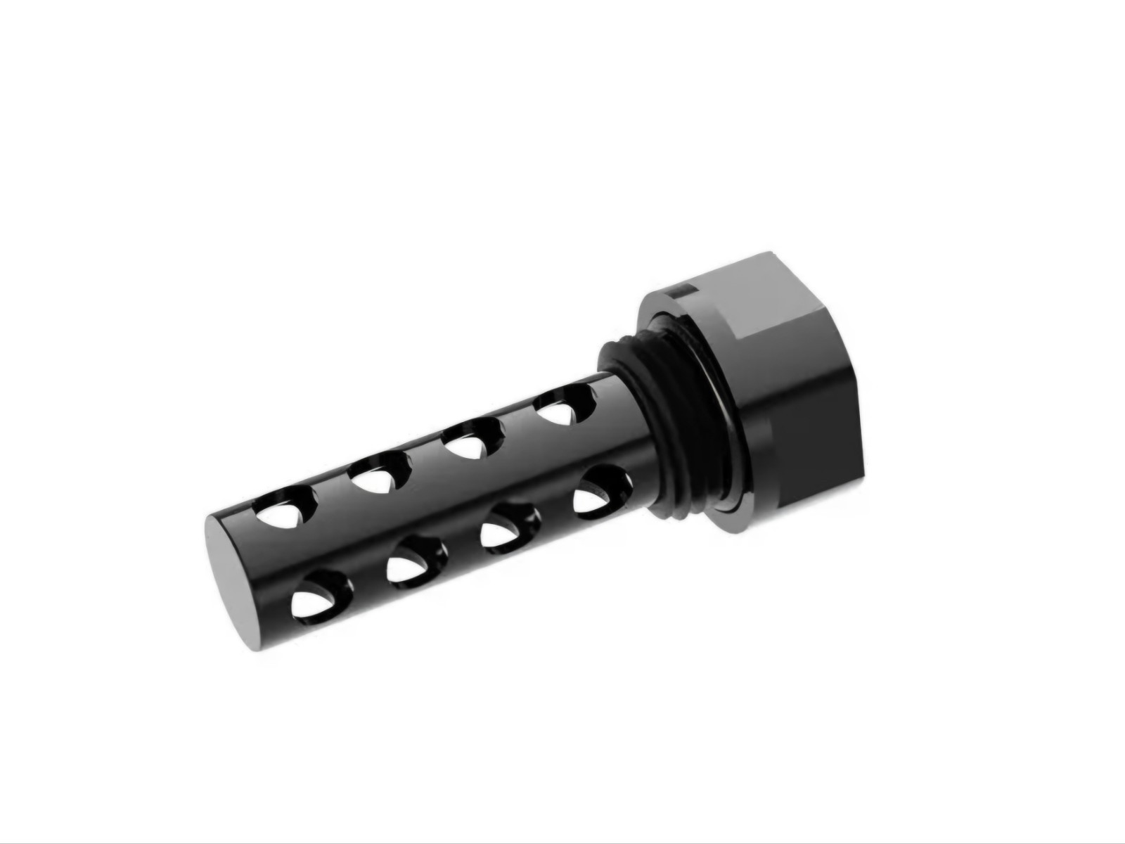 FREEZEMOD PJ-PPQC PC Water Cooling Reservoir Bubble Remover Air Bleeder Black