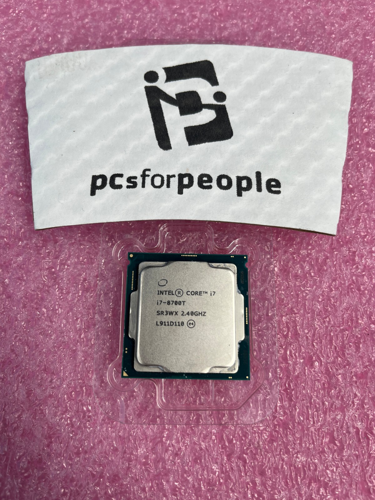 *Intel SR3WX Core i7-8700T 2.4GHz 12MB Socket 1151 6-Core CPU Processor LGA1151*