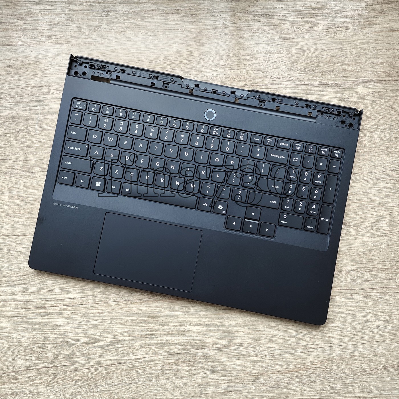 For lenovo Legion Pro 5 16IAX10 83F3 Upper Case Palmrest keyboard Touchpad Black