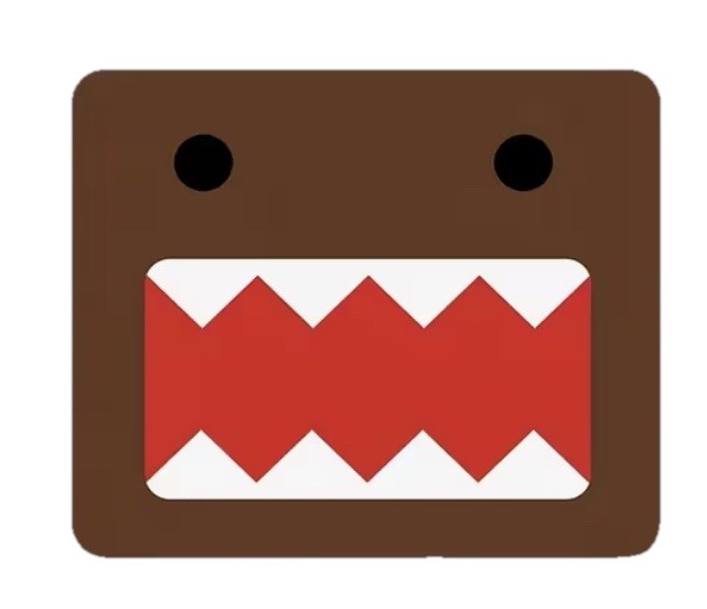 Domo Kun Face Mouse Pad Cartoon Animation Comic Novelty Mat Office Gaming