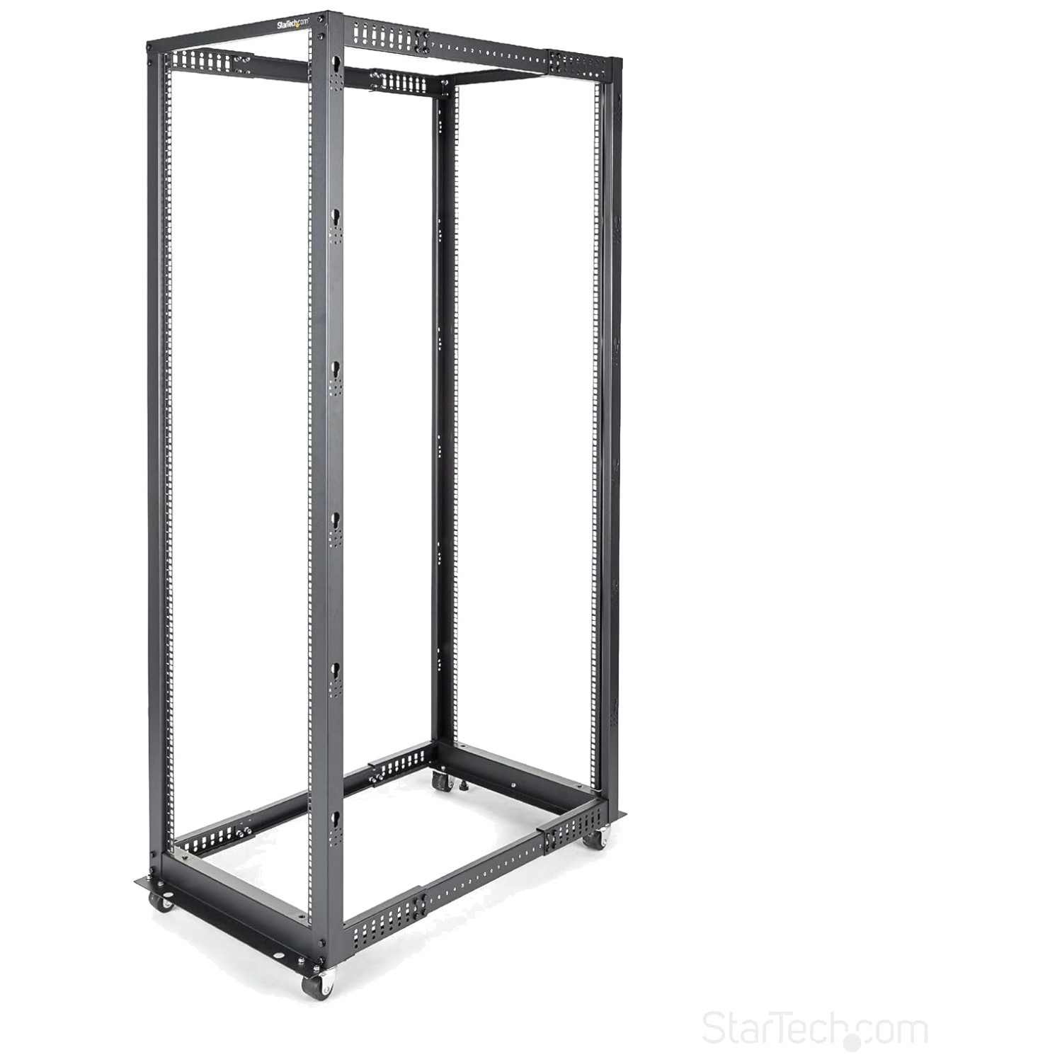 42U Mobile Open Frame Server Rack - Ideal for IT Professionals & Data Centers