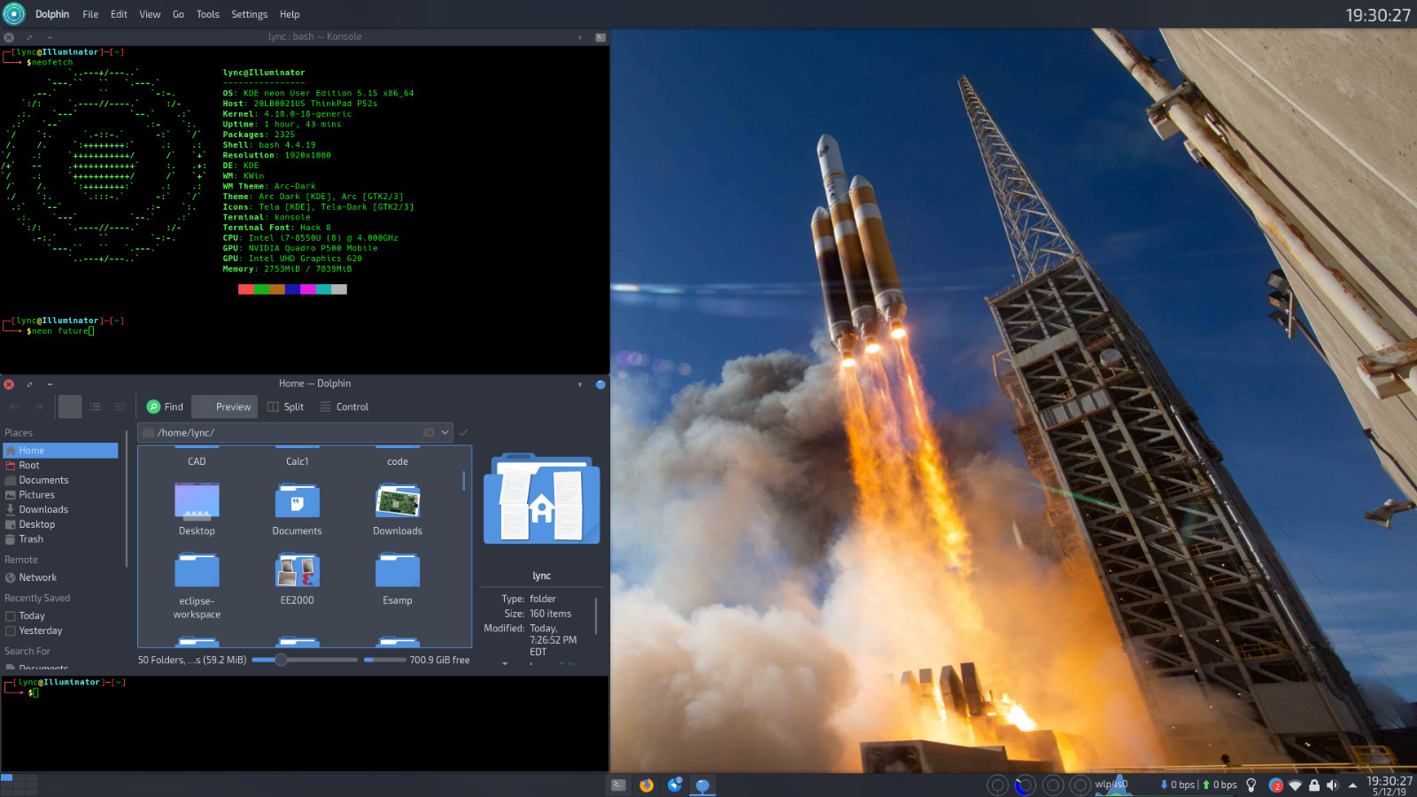 KDE Neon OS USB Drive - Linux Operating System - Latest 64Bit Version