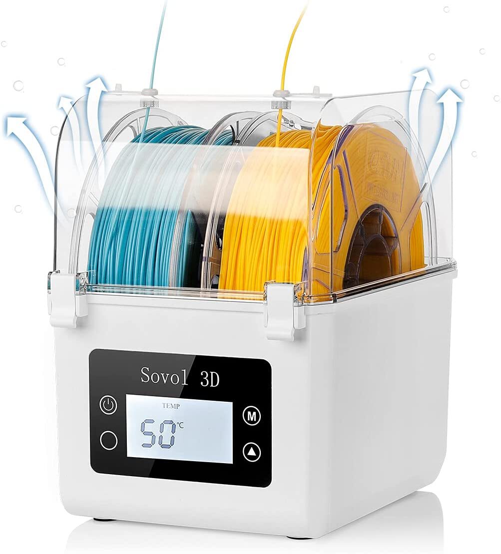 Sovol Filament Dryer SH01 Filament Dehydrator 3D Printer Spool Holder Dryer Box