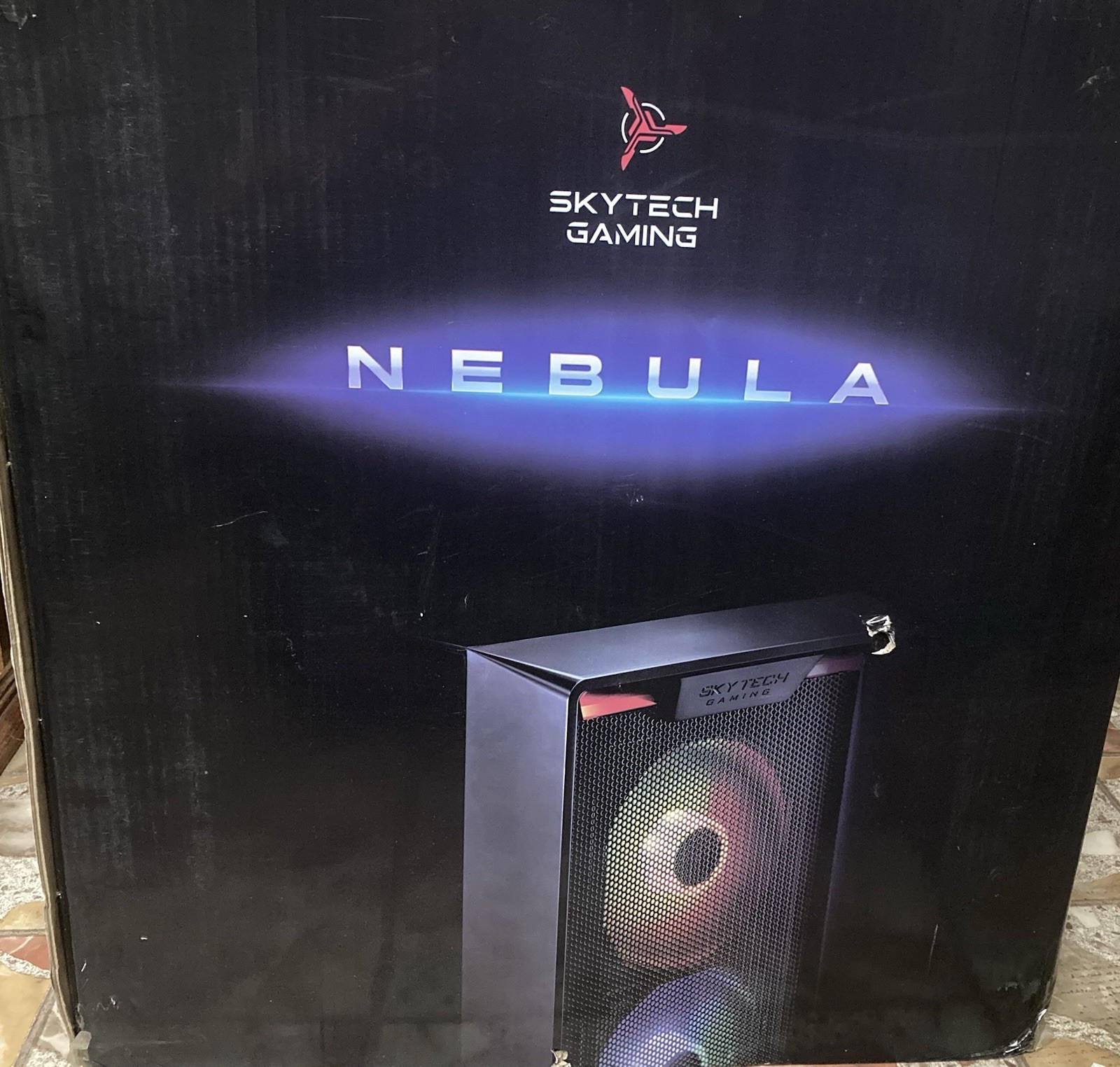 Skytech Gaming Nebula ST-NEBULA-0515-B-AM i3-12100F RTX 3050 16GB 500GB SSD