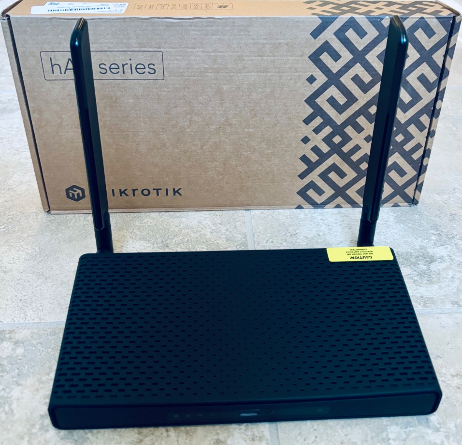 MikroTik hAP ax³ WiFi 6 AX1800 2.5GbE RouterOS Router-Open Box-NEW
