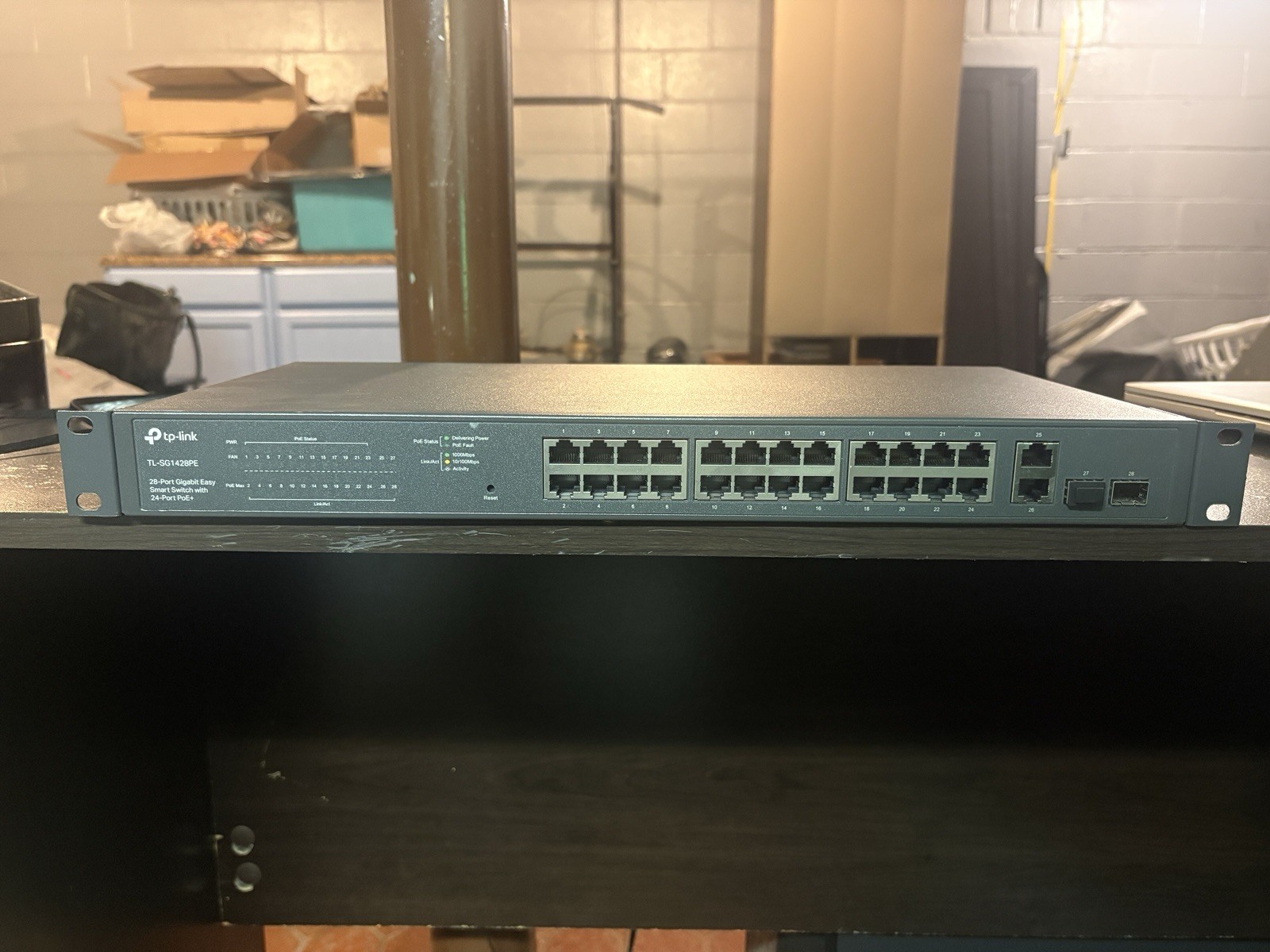 TP-Link TL-SG1428PE V3.6 28-Port Gigabit PoE+ Easy Smart Switch 250W