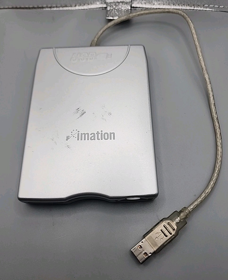 Imation Teac External USB 3.5" Floppy Disk Drive Unit D353FUE PC Reader#45