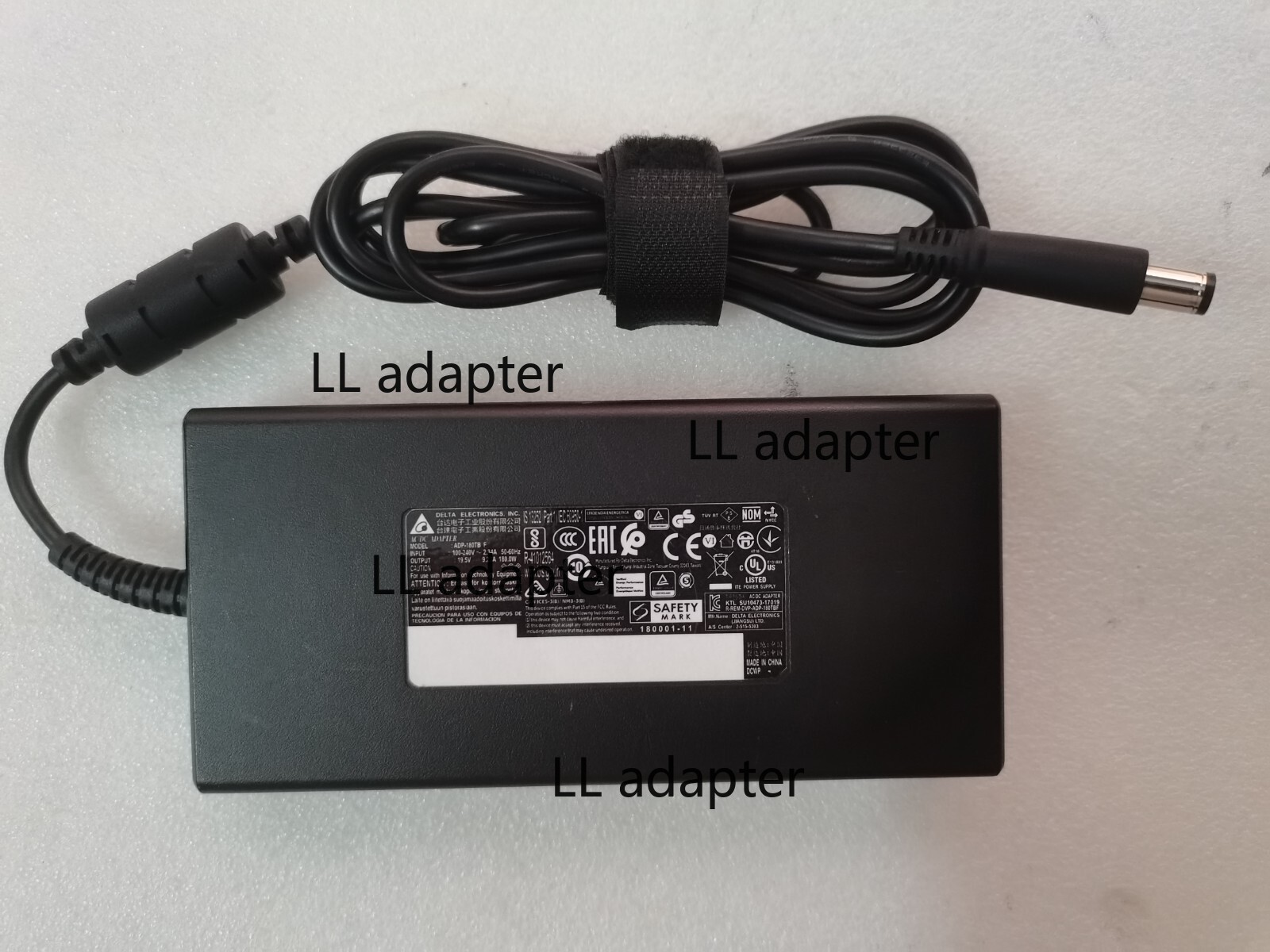 For AOC U32U1 Monitor 180W Delta 19.5V 9.23A ADP-180TB F Genuine Slim AC Adapter