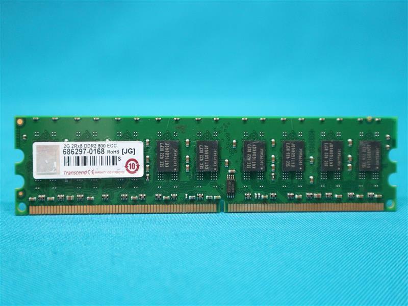 Transcend 2G 2Rx8 DDR2 800 ECC 686297-0168 Memory