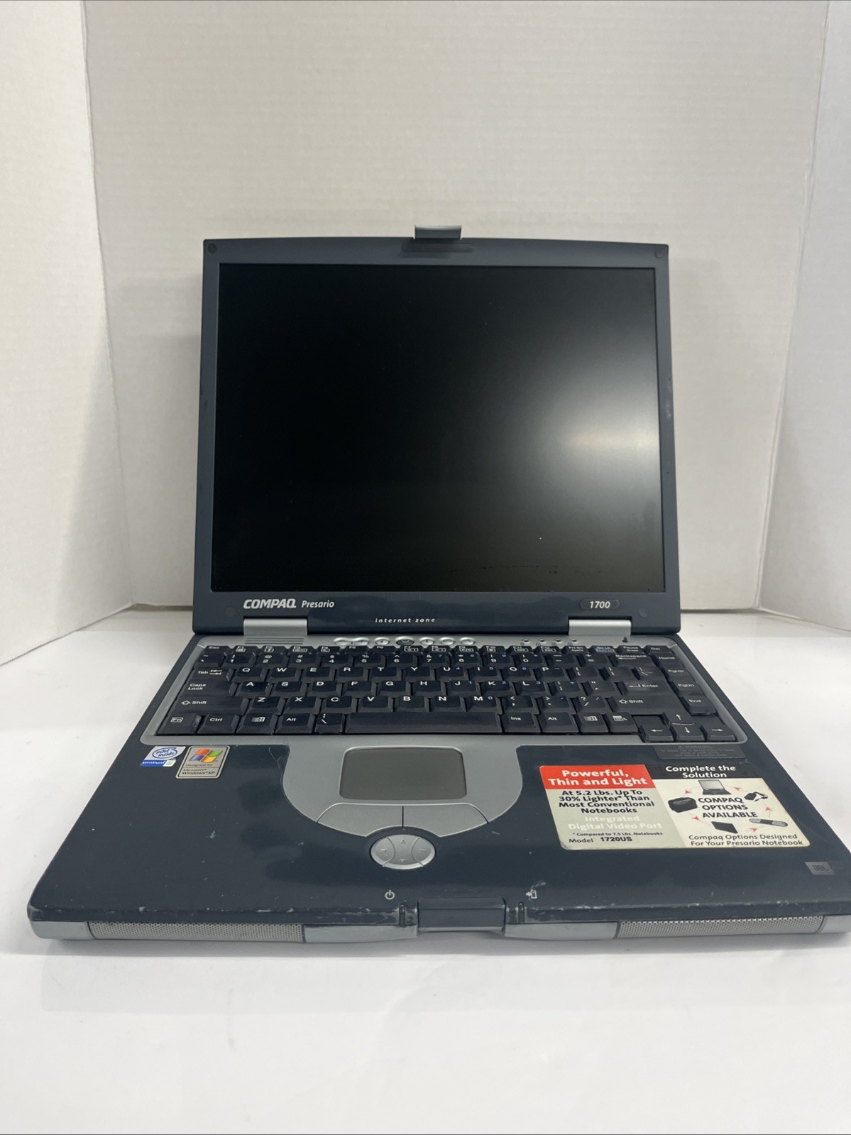 Compaq Presario 1700 Laptop untested NO HDD