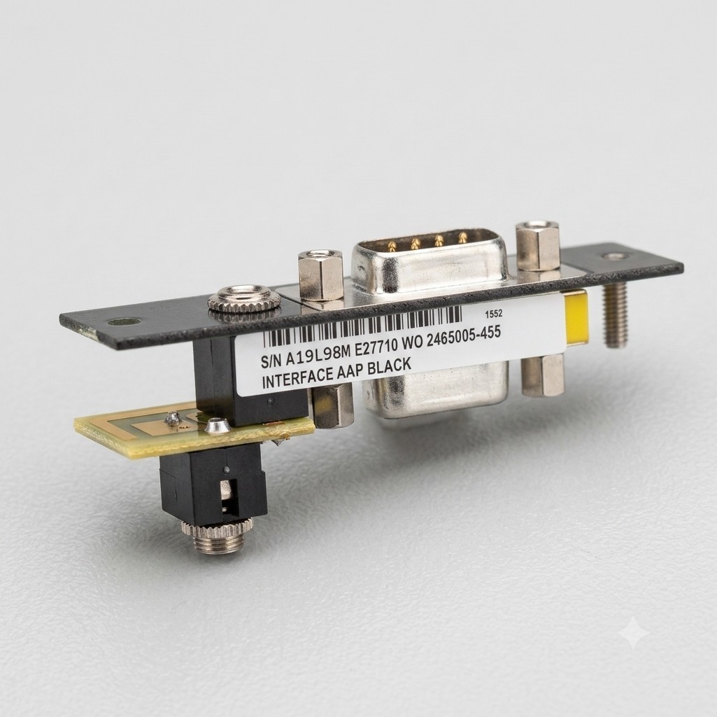 Extron Interface AAP Black Architectural Adapter Plate VGA 15-Pin & 3.5mm Audio 